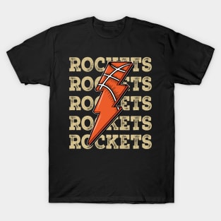 Funny Sports Rockets Proud Name Basketball Classic T-Shirt
